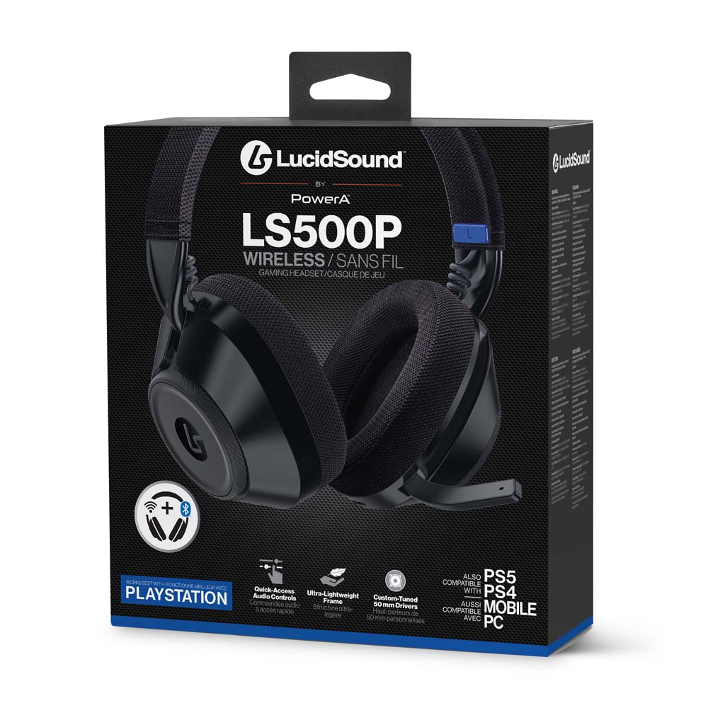 LucidSound LS500P Wireless Gaming Headset - Black - Screenshot 7