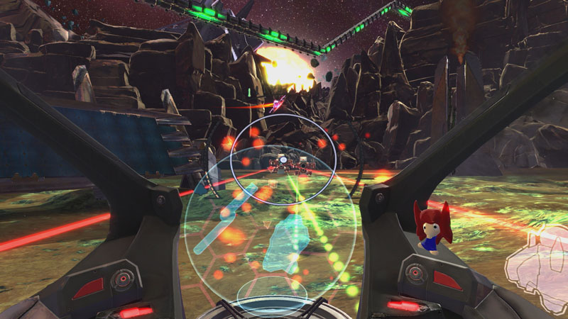 Super Stardust Ultra VR - Screenshot 1