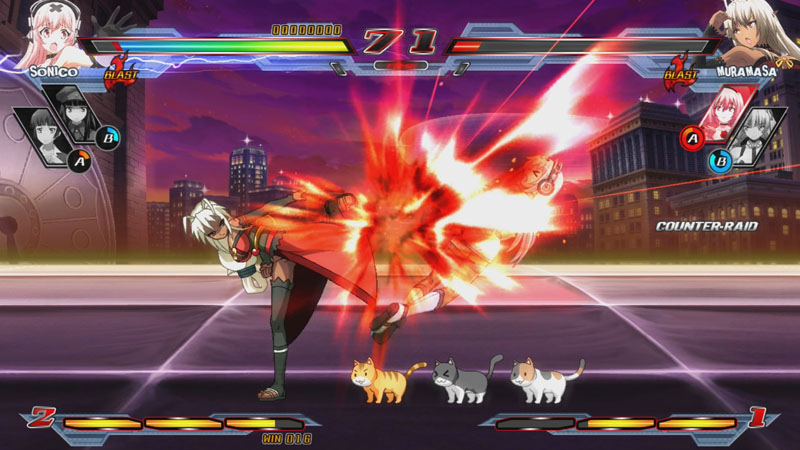Nitroplus Blasterz Heroines Infinite Duel PS4 - Jeux vidéo - Achat & prix