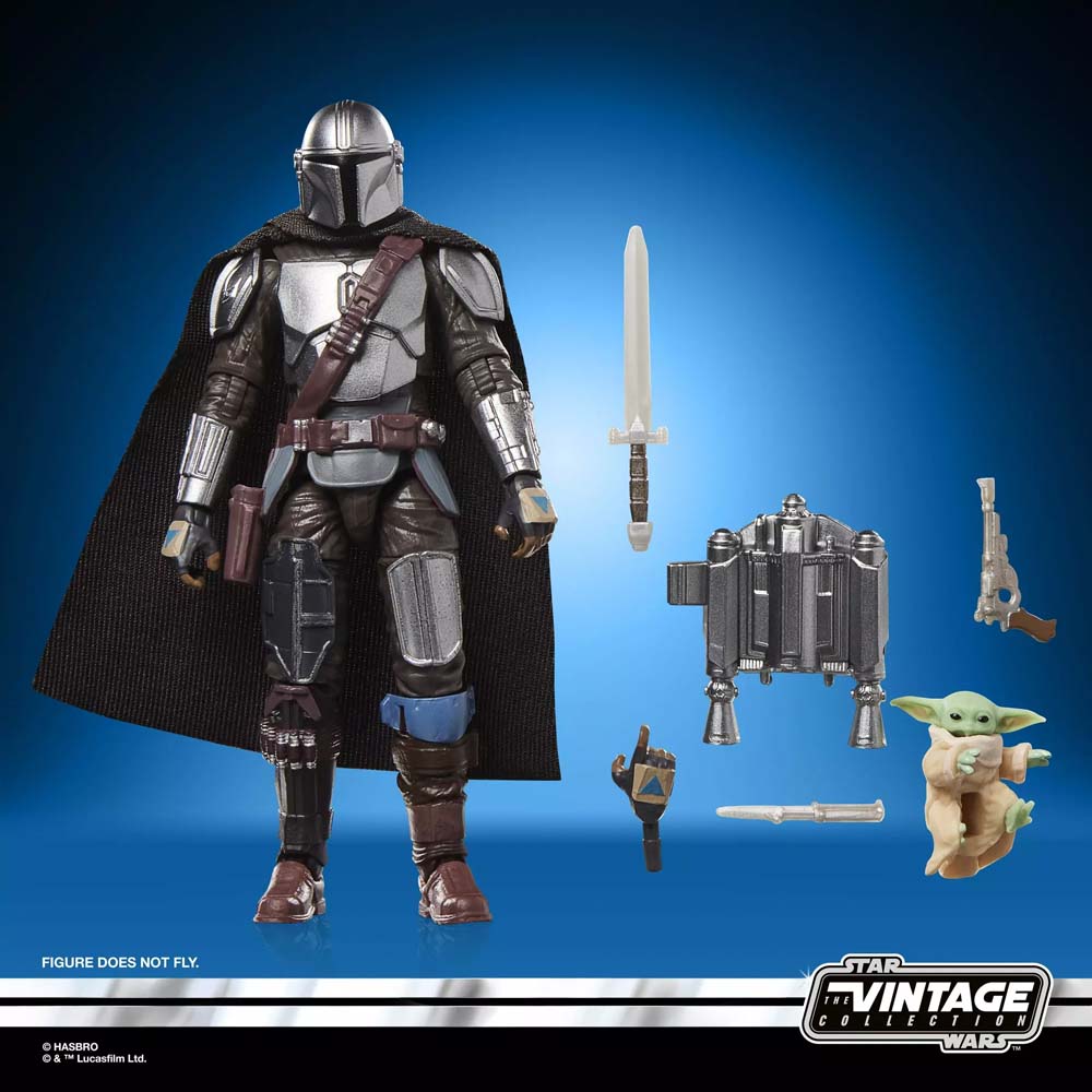 Star Wars - The Vintage Collection - The Mandalorian and Grogu Deluxe Figure Set - Screenshot 5