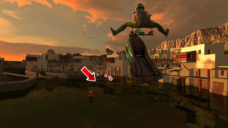 Aqua Moto Racing Utopia - Screenshot 1