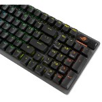 ASUS ROG - Strix Scope II 96 Wireless Keyboard (NX Snow Switch) - Black - Screenshot 1