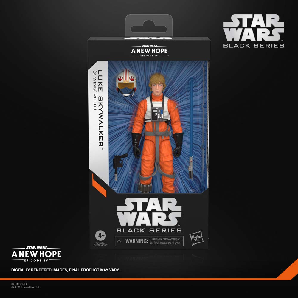 Star Wars - The Black Series - Luke Skywalker (X-Wing Pilot) Action Figure - Screenshot 2