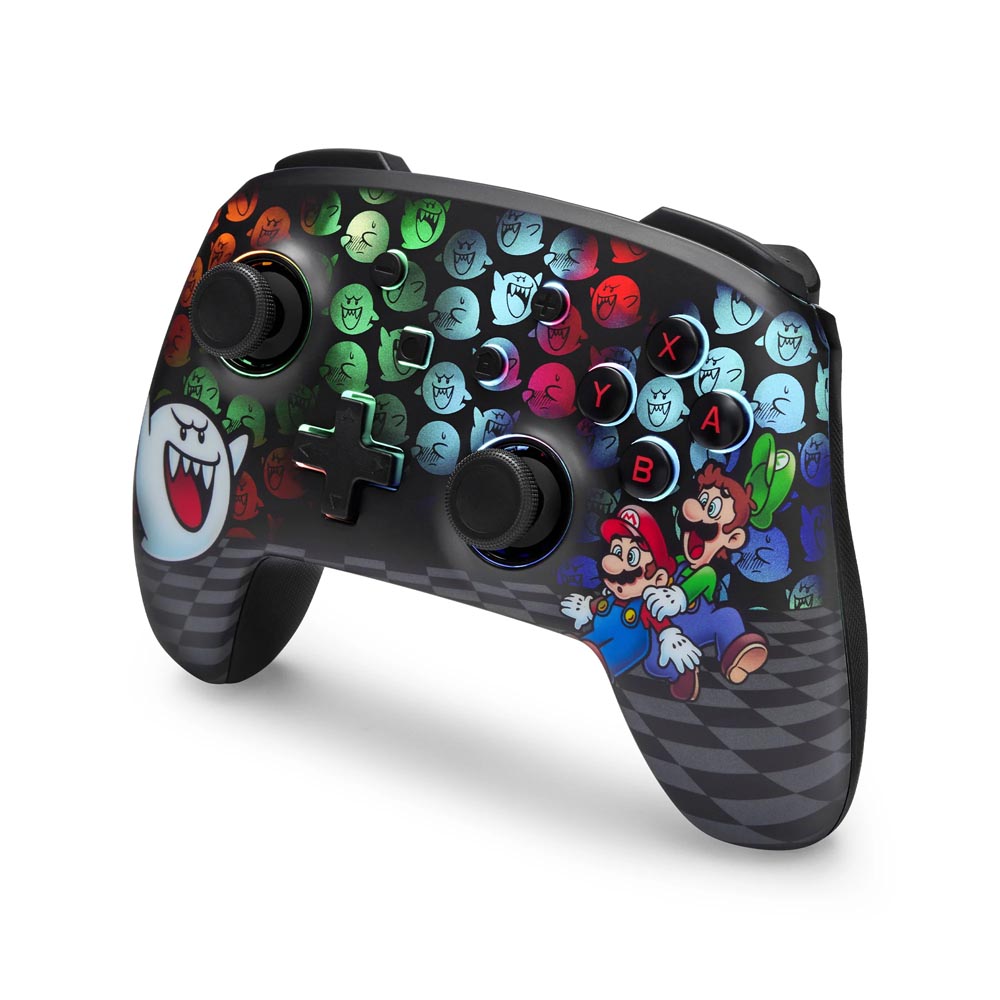 PowerA - Enhanced Wireless Controller for Nintendo Switch with Lumectra - Mario Peek-A-Boo - Screenshot 3