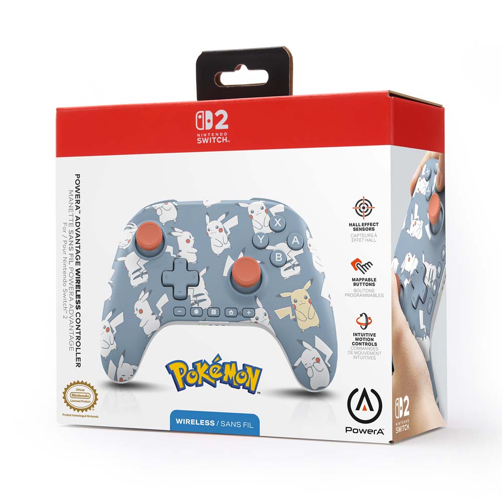 PowerA - Advantage Wireless Controller for Nintendo Switch 2 - Pikachu Moments - Screenshot 1
