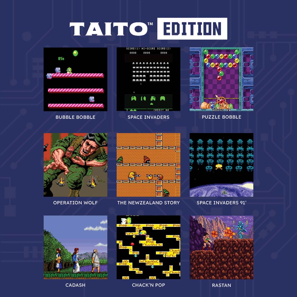HyperMegaTech! Evercade Super Pocket Console - Taito Edition - Screenshot 7
