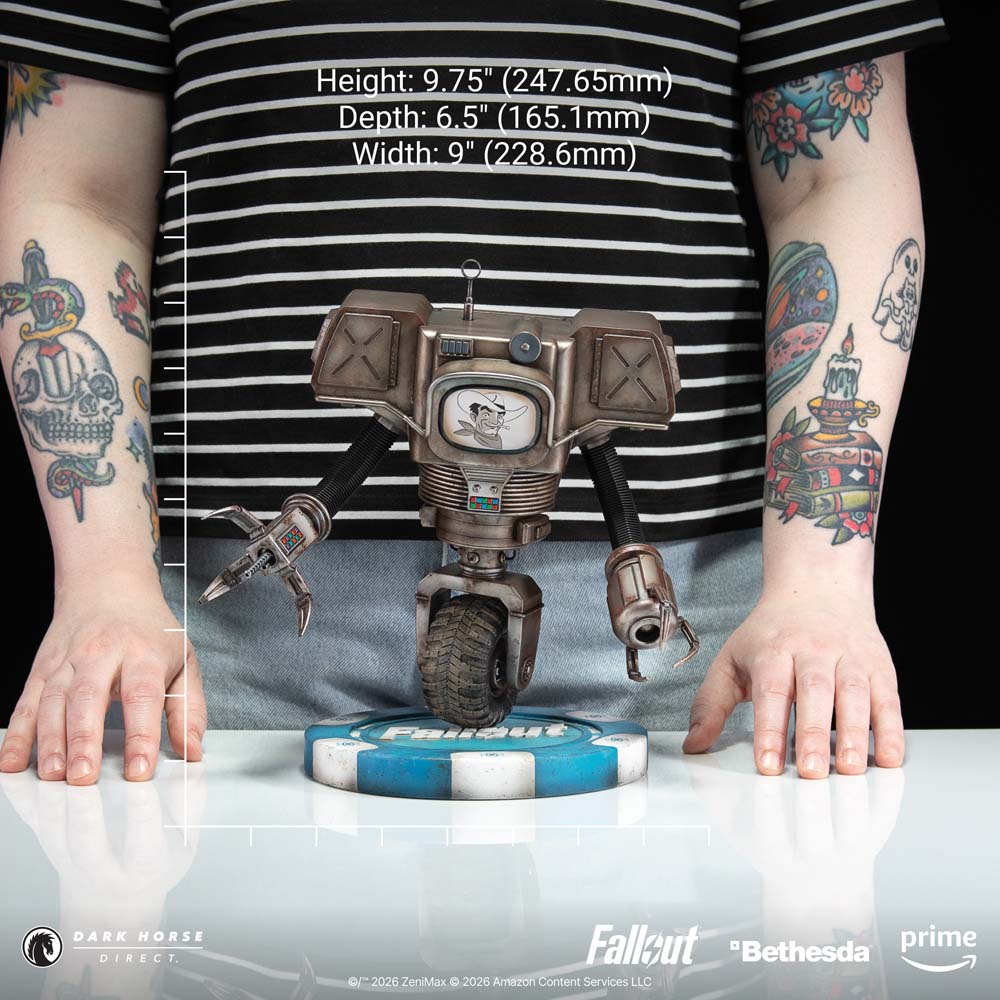 Fallout (2024) - Victor the Securitron 10" Statue - Screenshot 6