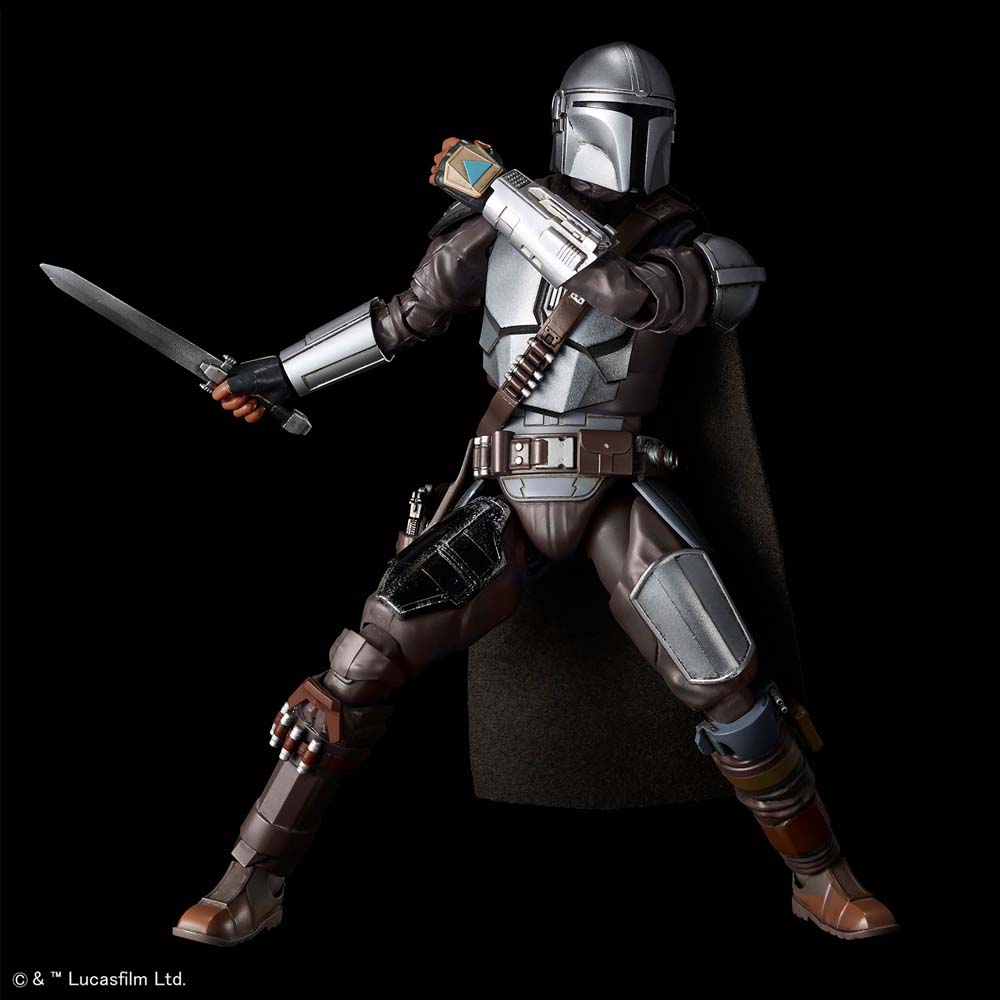 Star Wars - The Mandalorian & Grogu - The Mandalorian and Grogu 1/12 Scale Model Kit Set - Screenshot 2