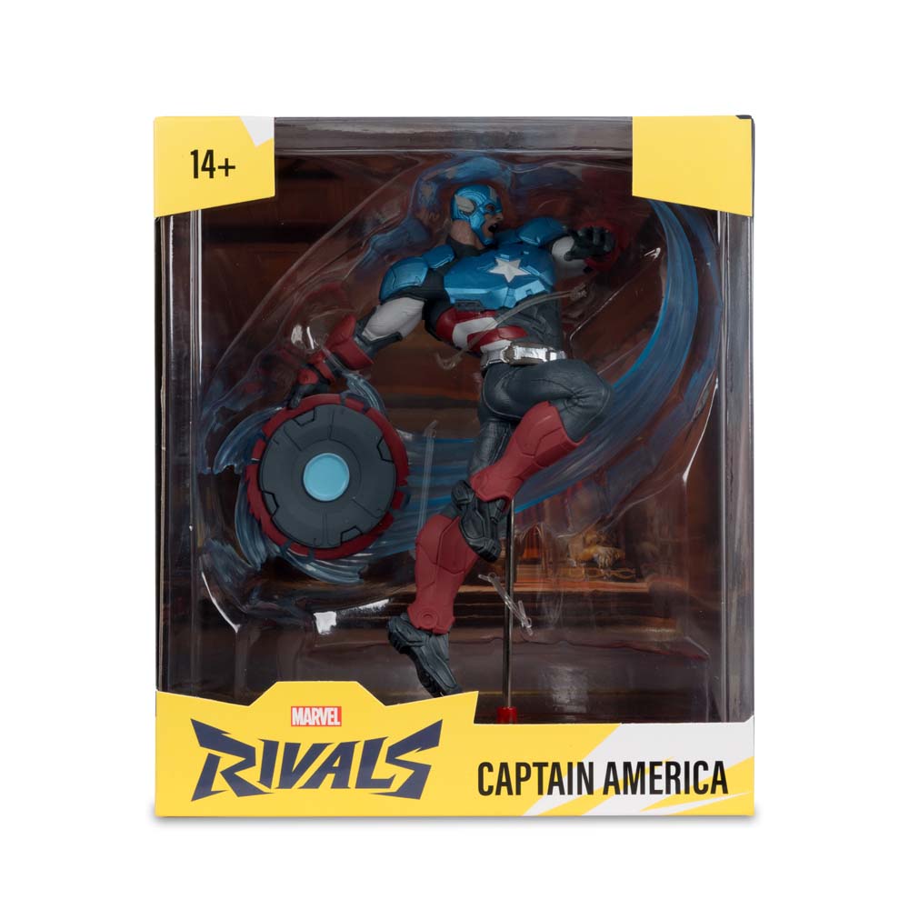 Marvel Rivals -  Captain America 1/10th Scale Figure - Screenshot 1