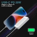Laser ChargeCore 5000mAh Selfie Powerbank - White - Screenshot 3