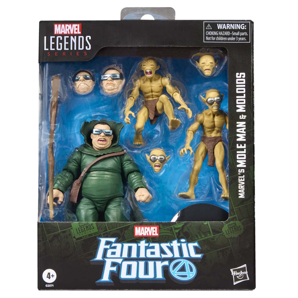 Fantastic Four - Mole Man & Moloids Marvel Legends Action Figure 3-Pack - Screenshot 5
