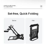 PXN - A10 Foldable Racing Wheel Stand - Screenshot 4