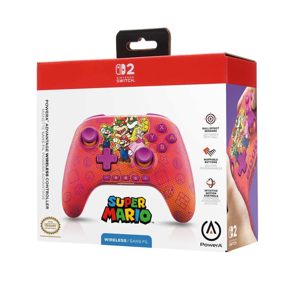 PowerA - Advantage Wireless Controller for Nintendo Switch 2 - Super Mario and Friends - Screenshot 2