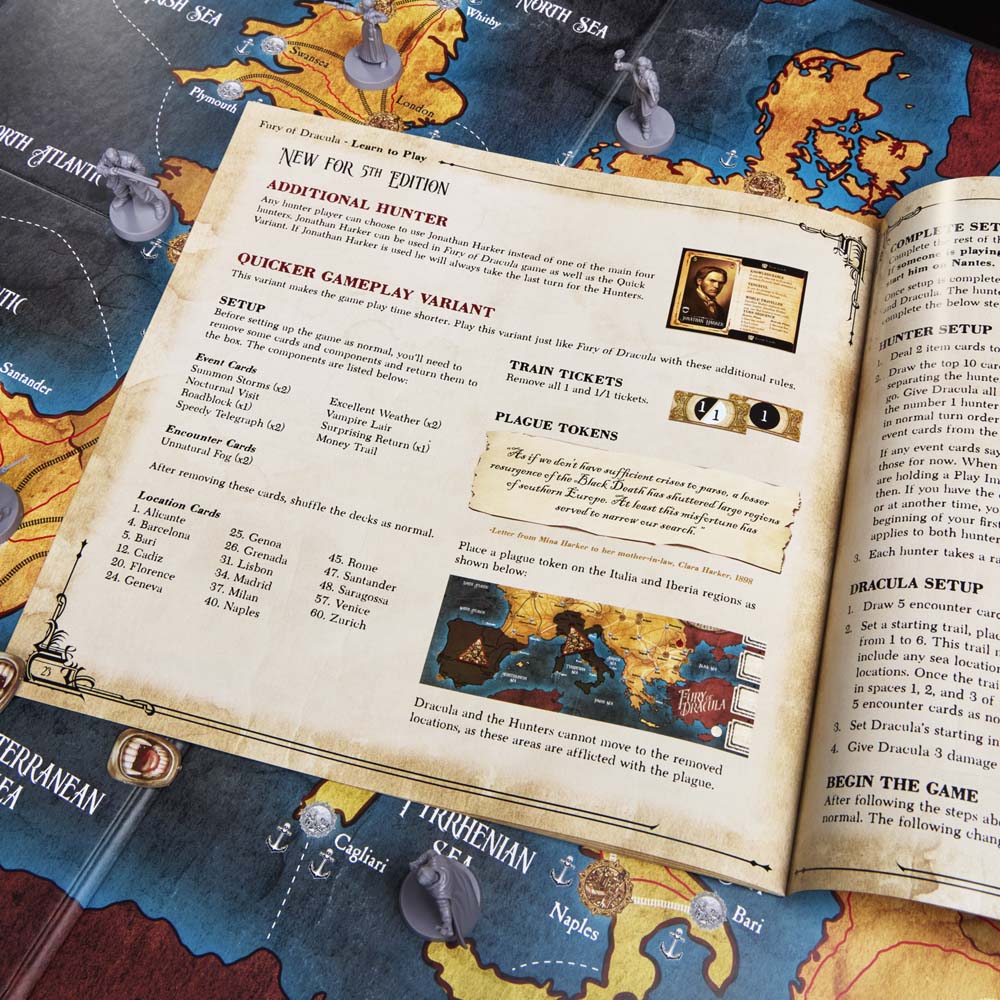 Fury of Dracula - Screenshot 4