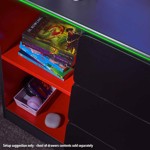 X Rocker Carbon-Tek Chest of 3 Drawers with LED Lights - Black - Screenshot 4
