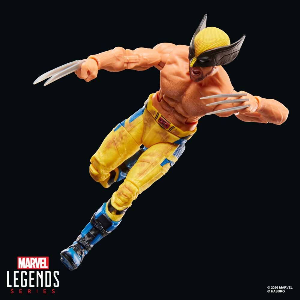 Marvel – Deadpool & Wolverine – Wolverine Shirtless Marvel Legends Action Figure - Screenshot 4