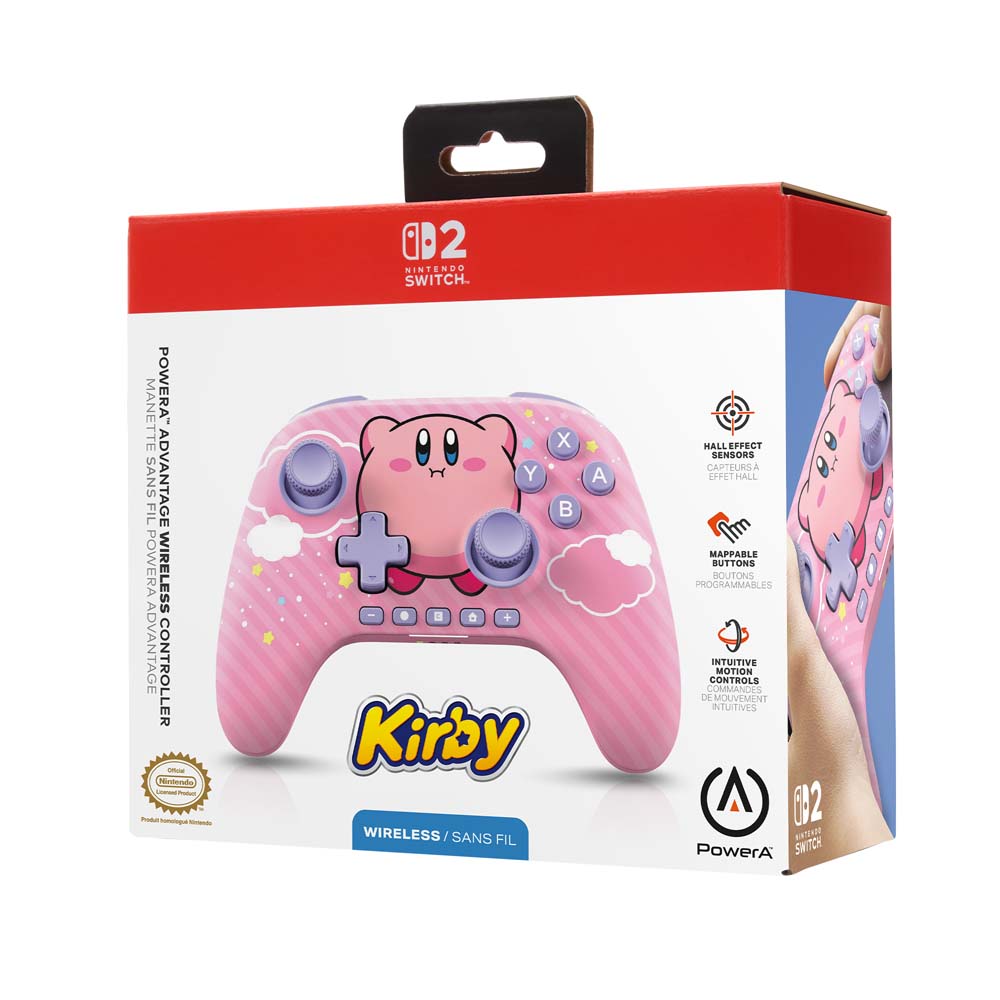 PowerA - Advantage Wireless Controller for Nintendo Switch 2 - Kirby Puff - Screenshot 2