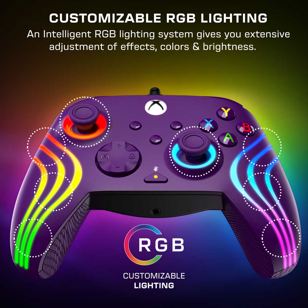 Turtle Beach -  Afterglow Wave Wired Controller for Xbox – Purple - Screenshot 6