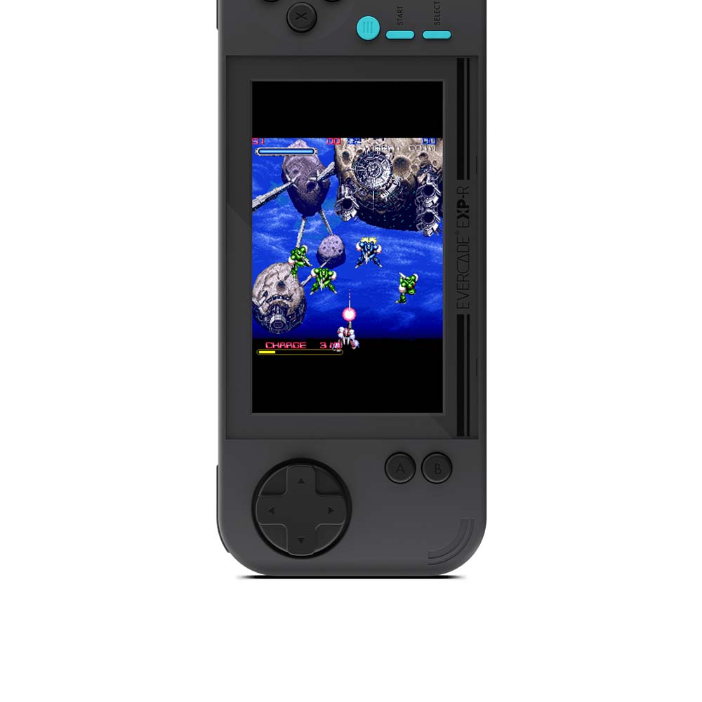Evercade Neon Retro EXP-R Handheld + Tomb Raider Collection 1 Console Bundle - Screenshot 5