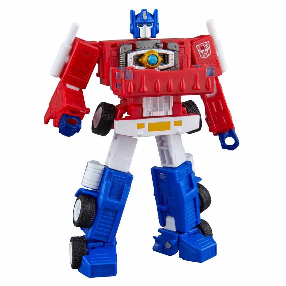 Transformers - Deluxe Class Optimus Prime & Autobot Jazz Cereal Box Action Figure Set - Screenshot 8