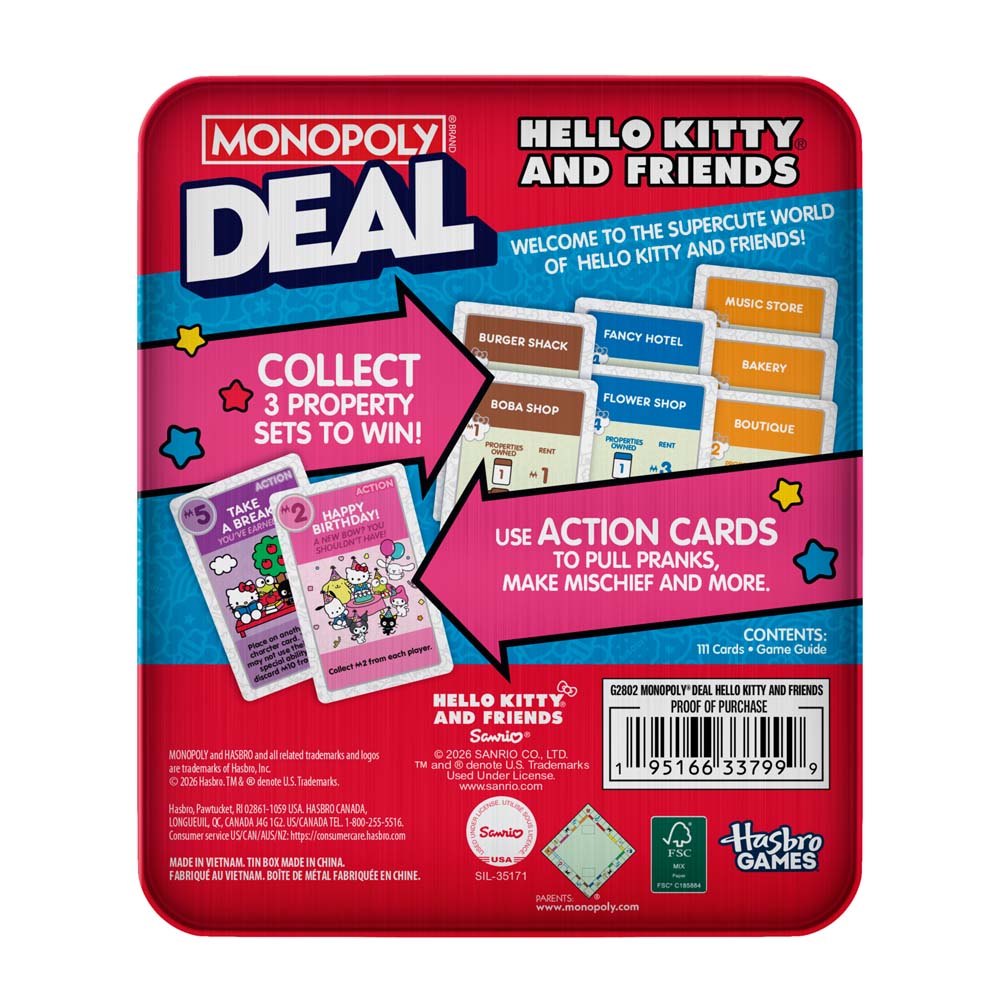 Monopoly Deal: Hello Kitty and Friends Edition - Screenshot 2