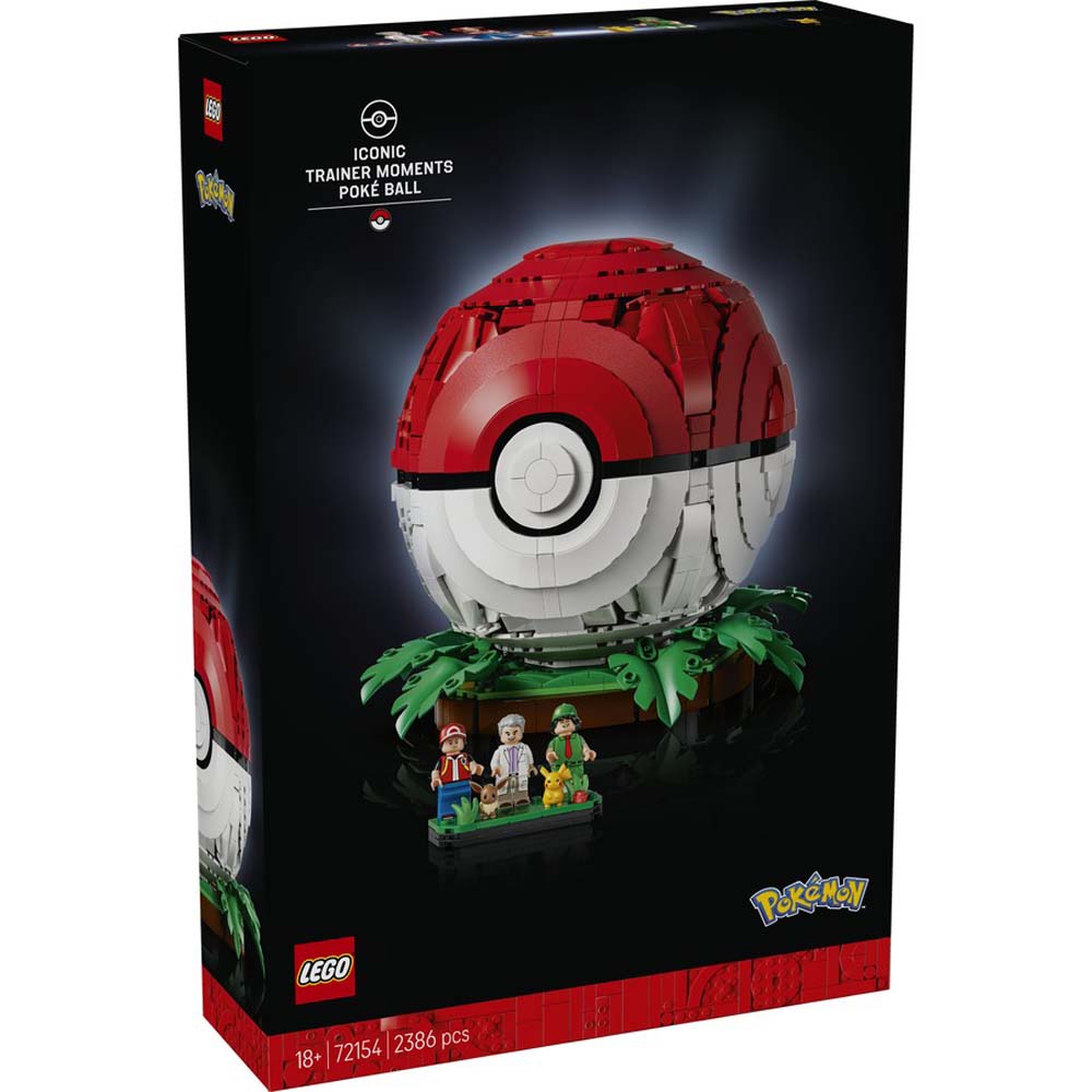 Pokemon - LEGO Iconic Trainer Moments Poke Ball #72154 - Screenshot 1