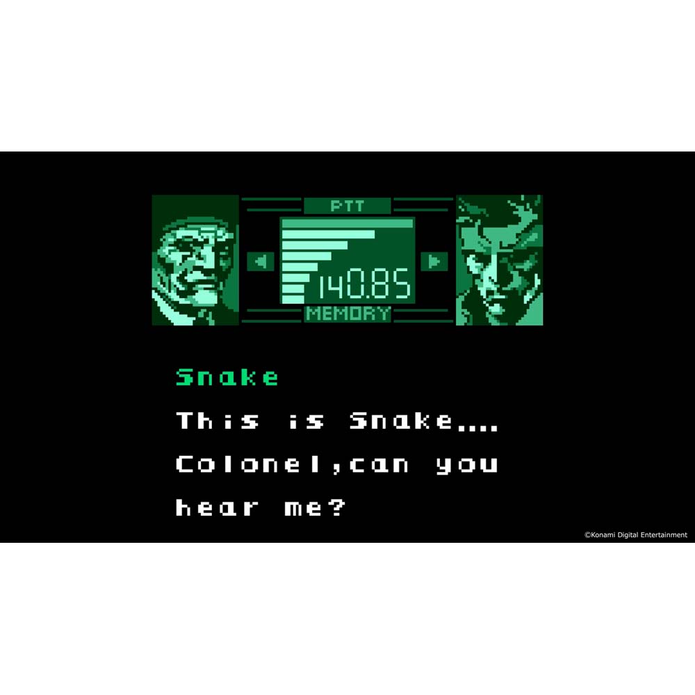 METAL GEAR SOLID: MASTER COLLECTION Vol.2 - Day One Edition - Screenshot 1