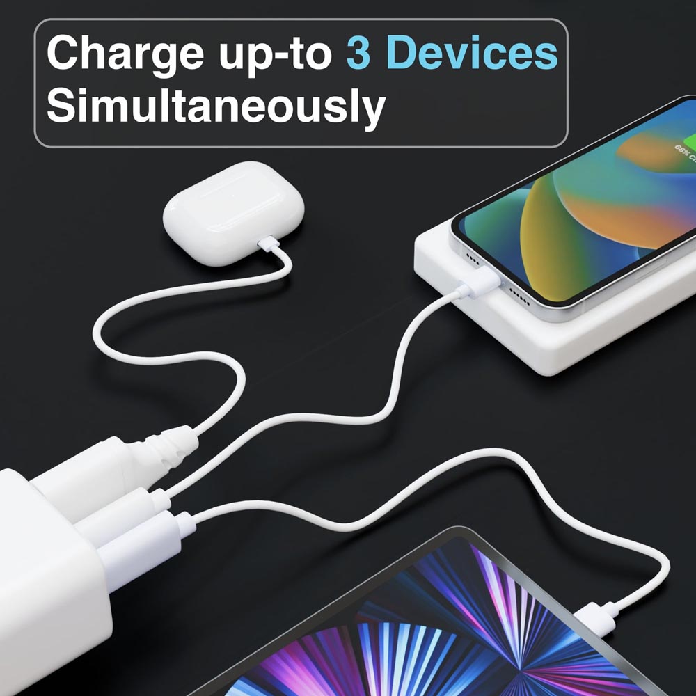 Laser 65W GaN Wall Charger with 4 Adaptors - Screenshot 6