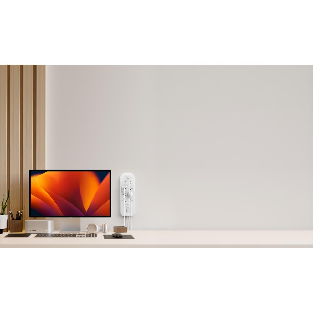 Belkin - Connect 8-Outlet 2 USB Surge Protector - Screenshot 5