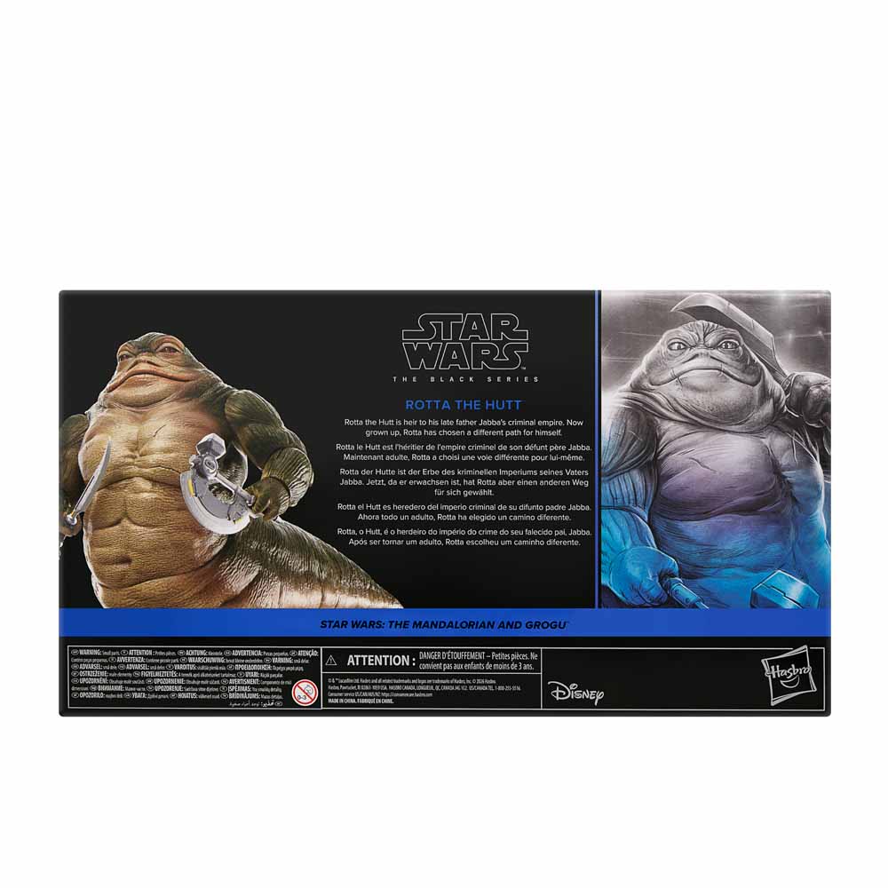 Star Wars - The Mandalorian and Grogu - The Black Series - Rotta the Hutt Action Figure - Screenshot 3