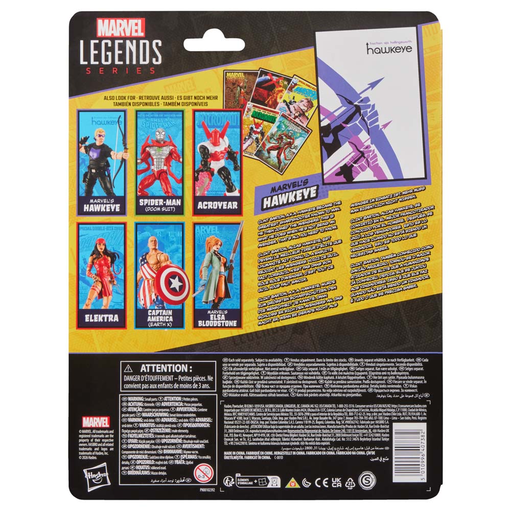Marvel - Avengers -  Hawkeye Marvel Legends Action Figure - Screenshot 3