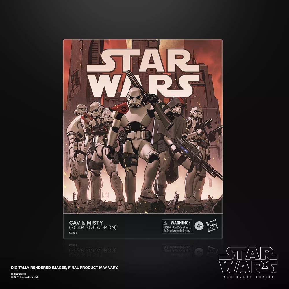 Star Wars - The Black Series - Misty & Cav (SCAR Squadron) Action Figure 2-Pack - Screenshot 1
