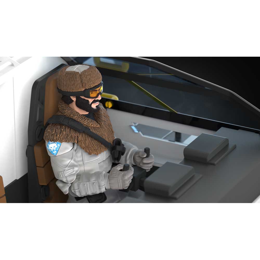 G.I. Joe - Classified Series Snow C.A.T. (Combat All-Terrain) Vehicle With Farley "Frostbite" Seward Action Figure - Screenshot 1