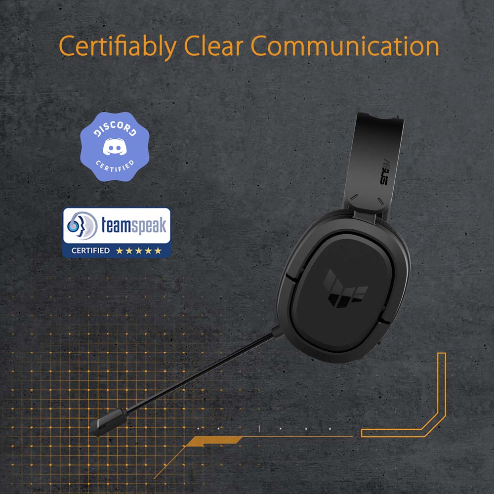 ASUS TUF - H1 Wireless Gaming Headset - Black - Screenshot 3