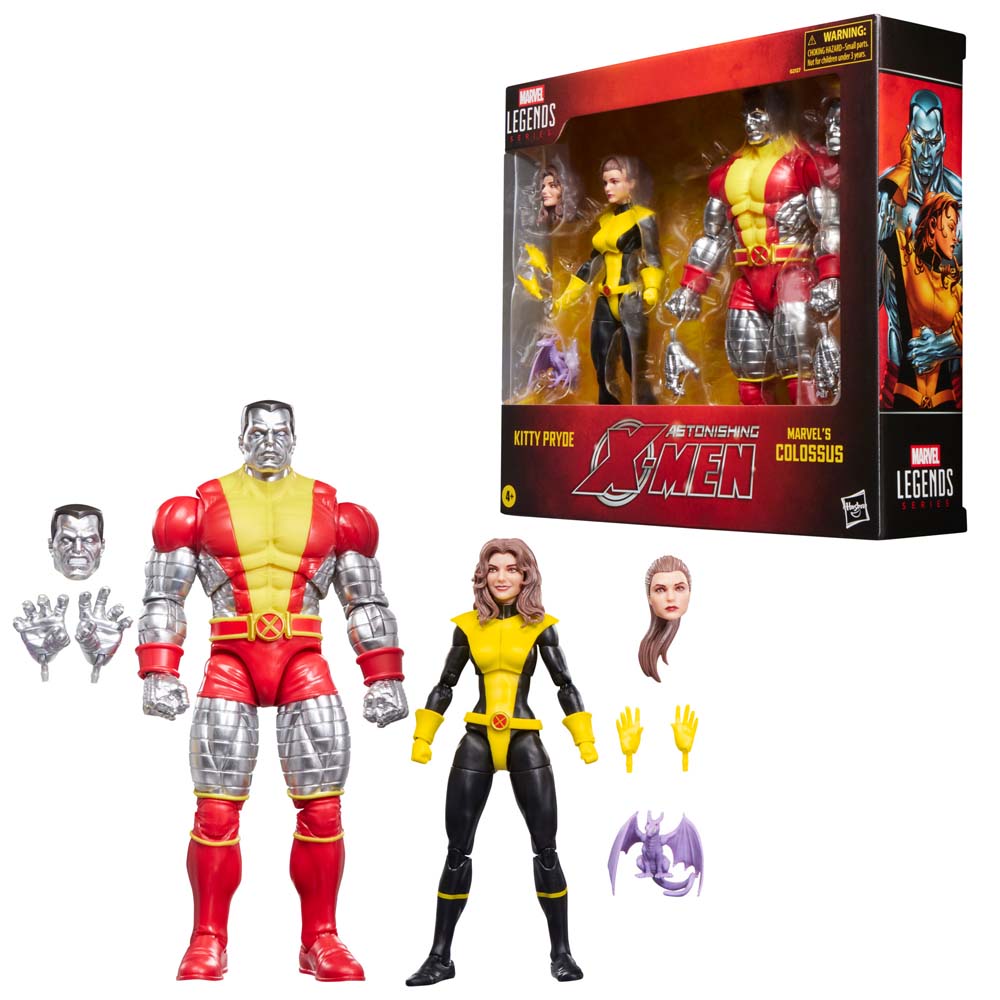 Marvel - X-Men - Kitty Pryde & Marvel’s Colossus Marvel Legends Action Figure 2-Pack - Screenshot 5