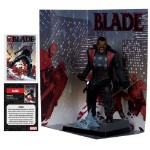 Marvel - Blade (Blade #1) Red Platinum Edition 1/6 Scale Figure with Comic Book - Screenshot 1