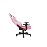Playmax - Elite Gaming Chair - Pink and White - Screenshot 1