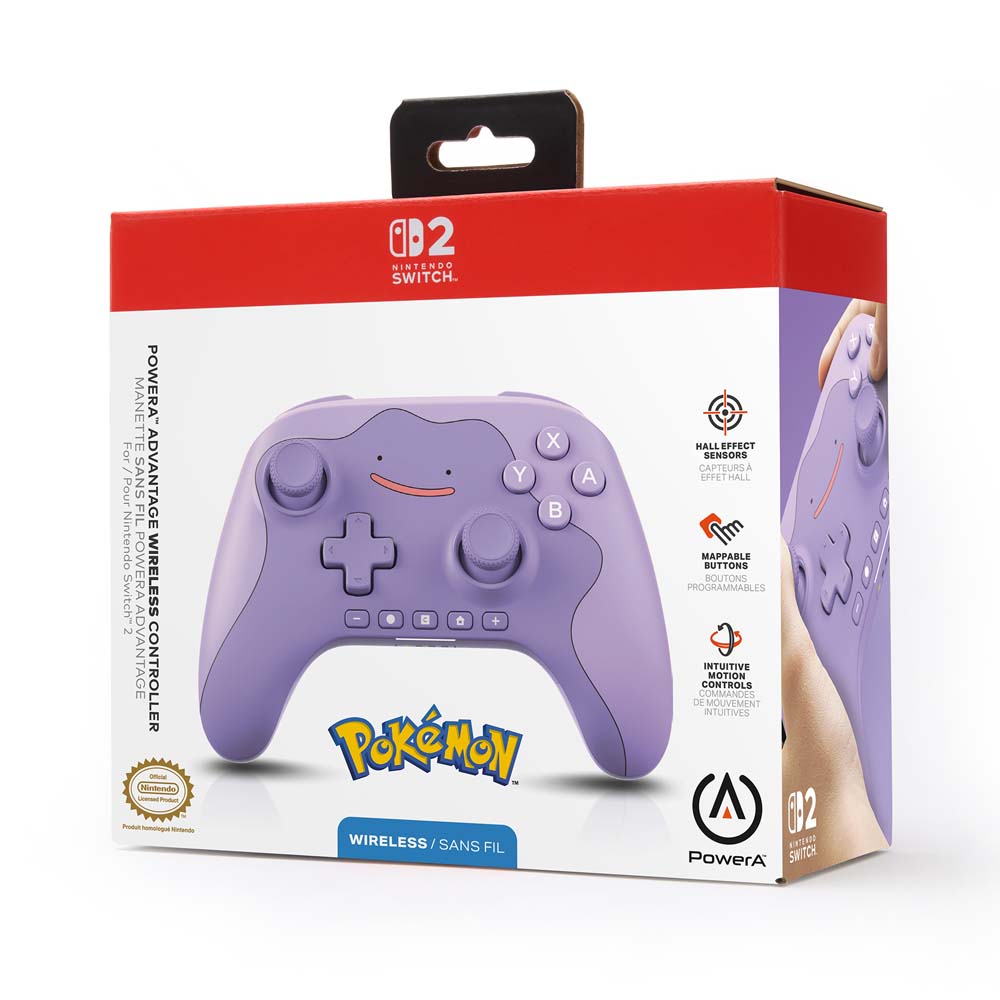 PowerA - Advantage Wireless Controller for Nintendo Switch 2 - Pokémon Ditto - Screenshot 2