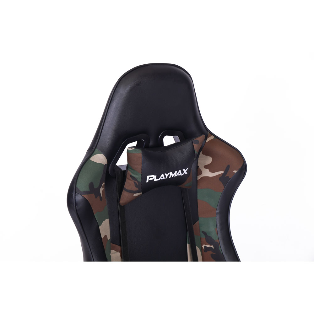 Playmax - Elite Gaming Chair - Jungle Camo - Screenshot 3