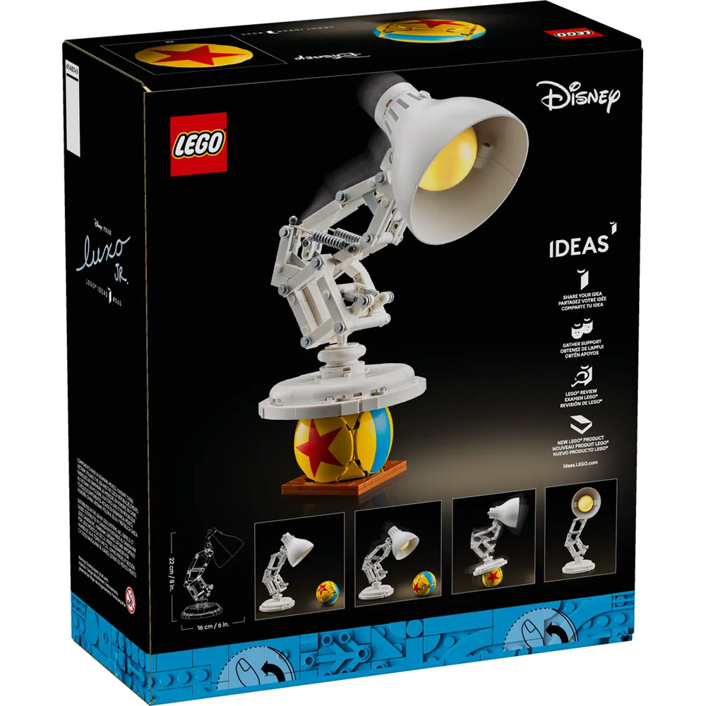 Disney - LEGO Ideas Pixar Luxo Jr. 21357 - Screenshot 1