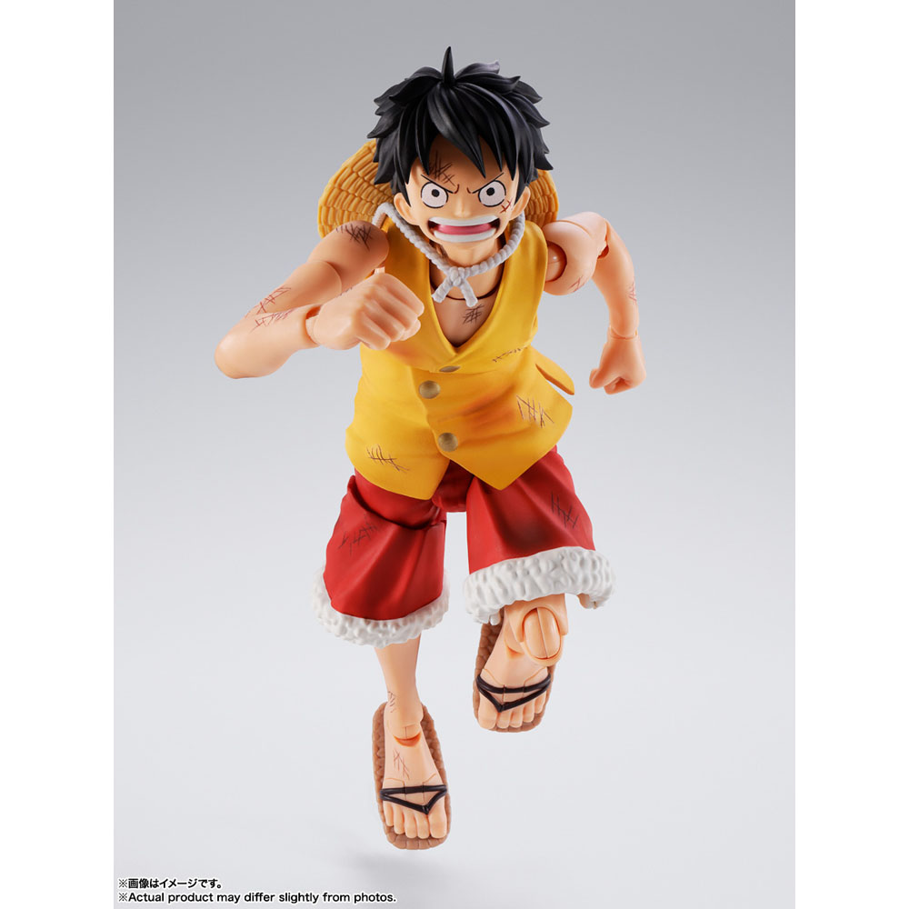 One Piece - Monkey D. Luffy (Summit War of Marineford) S.H.Figuarts Action Figure - Screenshot 3