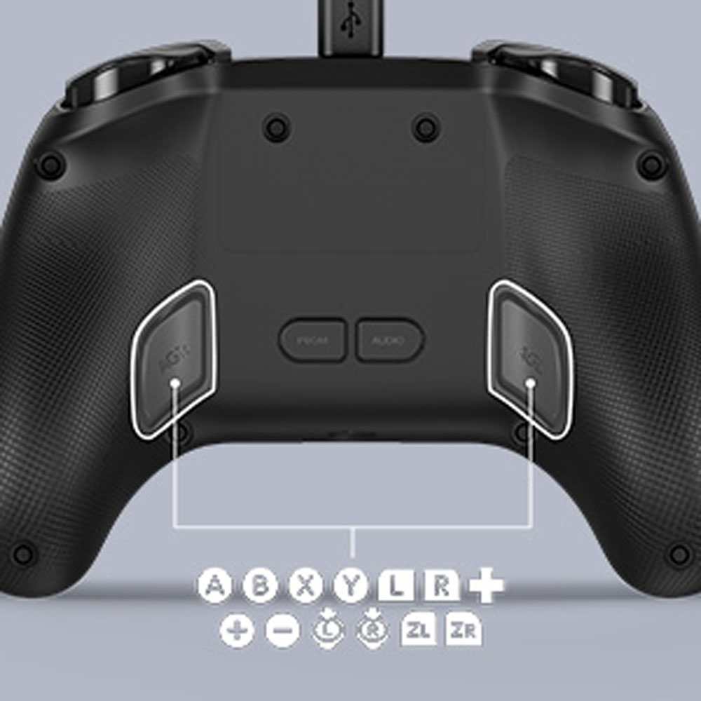 PowerA - Advanced Wired Controller for Nintendo Switch 2 - Black - Screenshot 5