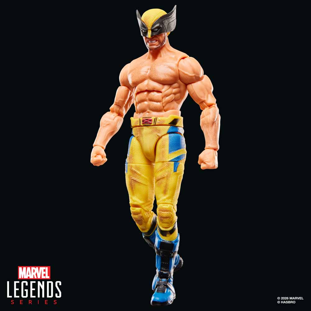 Marvel – Deadpool & Wolverine – Wolverine Shirtless Marvel Legends Action Figure - Screenshot 5