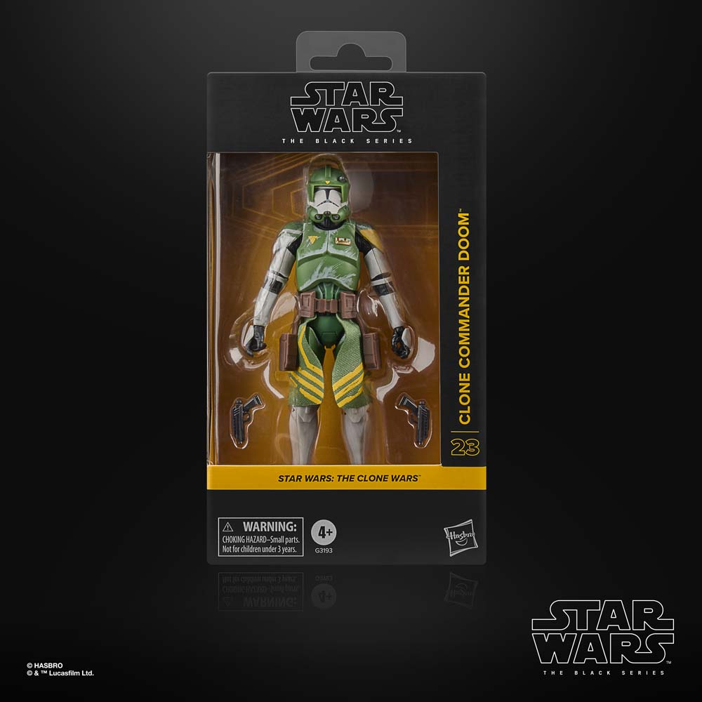 Star Wars - The Black Series - Clone Commander Doom Action Figure - Screenshot 2