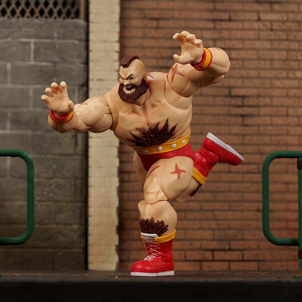 Ultra Street Fighter II: The Final Challengers - Zangief 1/12th Scale Action Figure - Screenshot 1