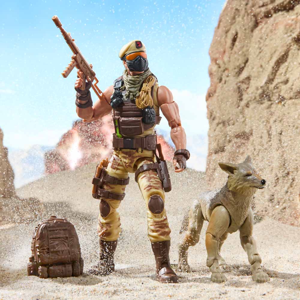 G.I. Joe - Classified Series #217 - Dusty & Coyote Sandstorm Action Figure - Screenshot 8