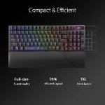 ASUS ROG - Strix Scope II 96 Wireless Keyboard (NX Snow Switch) - Black - Screenshot 2