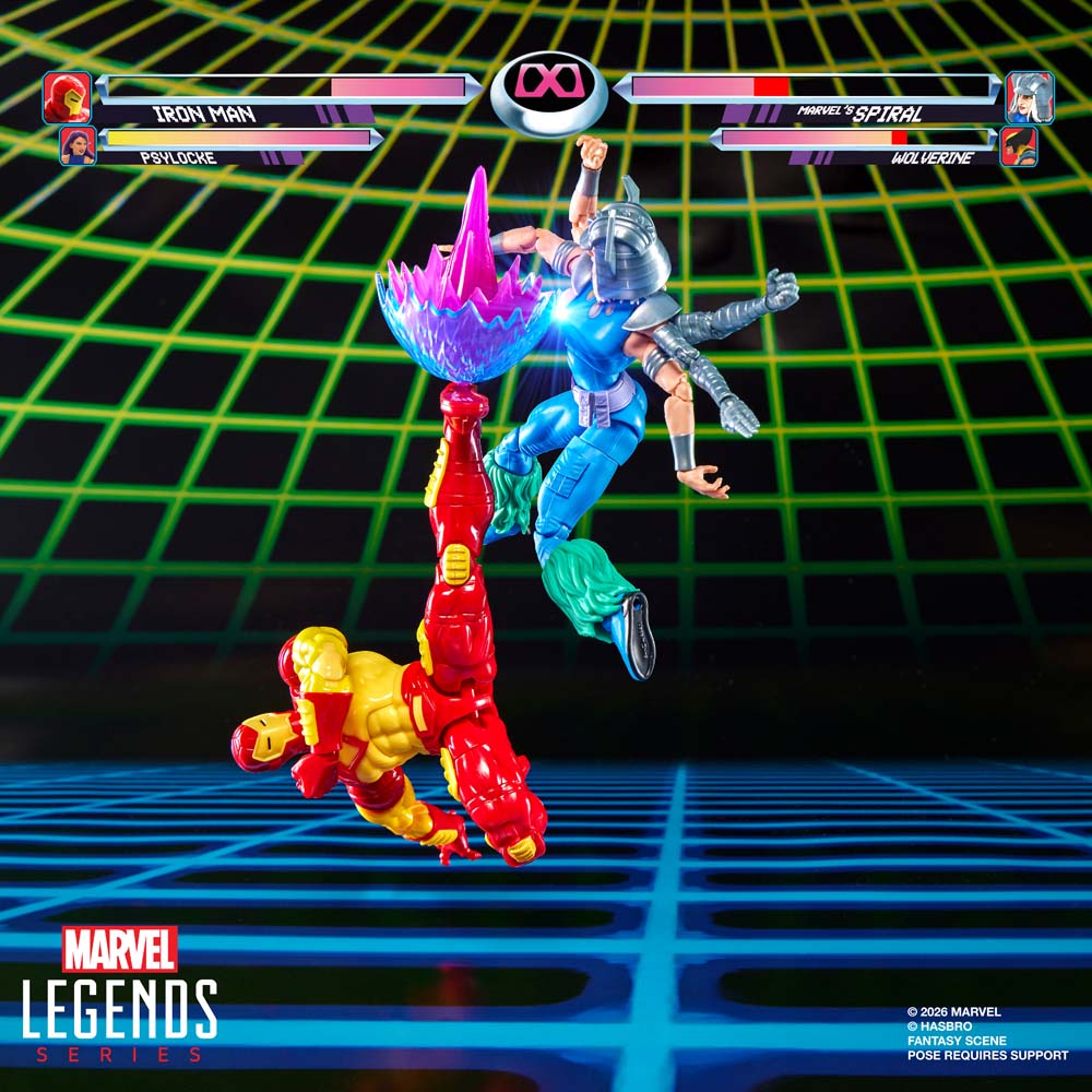 Marvel - Iron-Man vs. Marvel’s Spiral Marvel Legends Action Figure Set - Screenshot 3