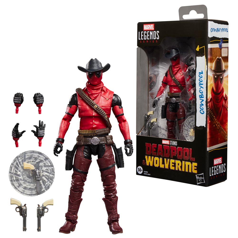 Marvel - Deadpool & Wolverine - Cowboypool Marvel Legends Action Figure - Screenshot 2
