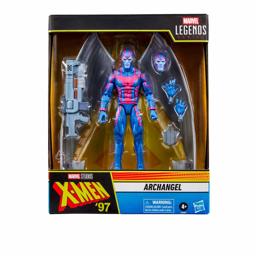 Marvel Legends X-Men Archangel フィギュア Marvel Legends Series Comic Inspired Archangel Figure : Amazon.com